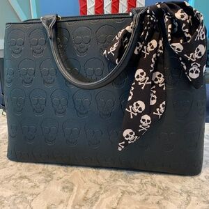 Betsy Johnson Skull Purse